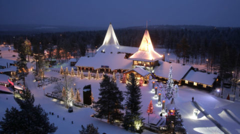 Le village du Père Noël en Finlande - Les Doudous Lapons