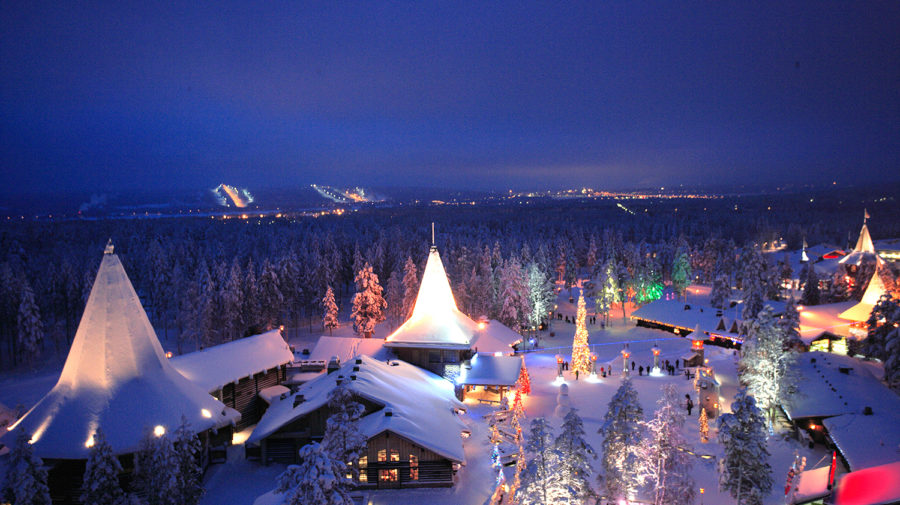 Le village du Père Noël en Finlande - Les Doudous Lapons